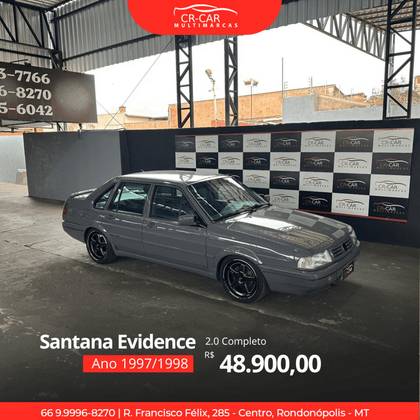 VOLKSWAGEN SANTANA 2.0 MI EVIDENCE 8V GASOLINA 4P MANUAL VOLKSWAGEN SANTANA 2.0 MI EVIDENCE 8V GASOLINA 4P MANUAL